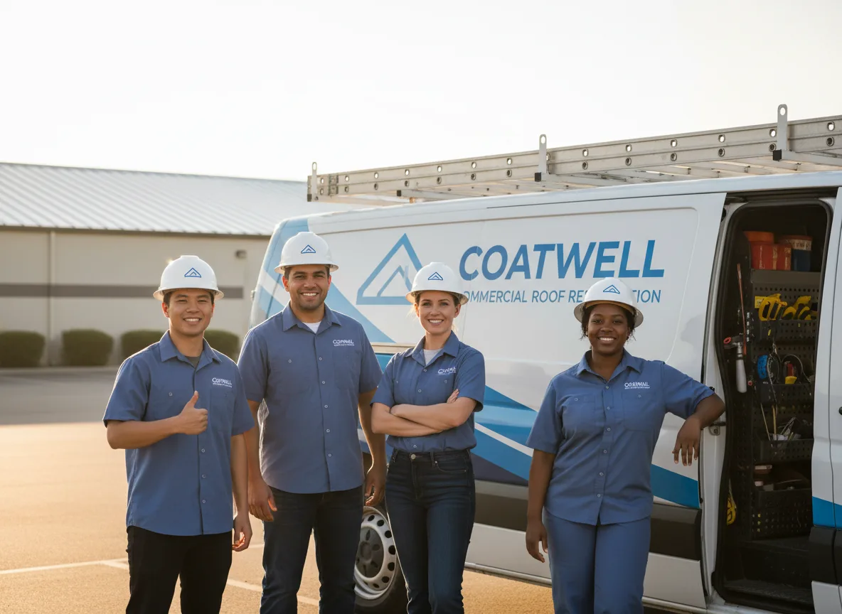 Commercial roof coating company in Walthill, NE